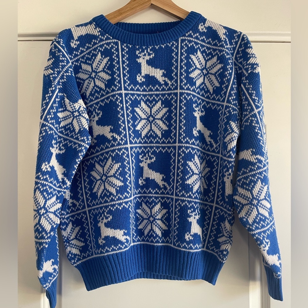 Vintage Apres Sport Ski Sweater - M